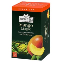 Thé noir Ahmad à la Mangue - Boite de 20 sachets