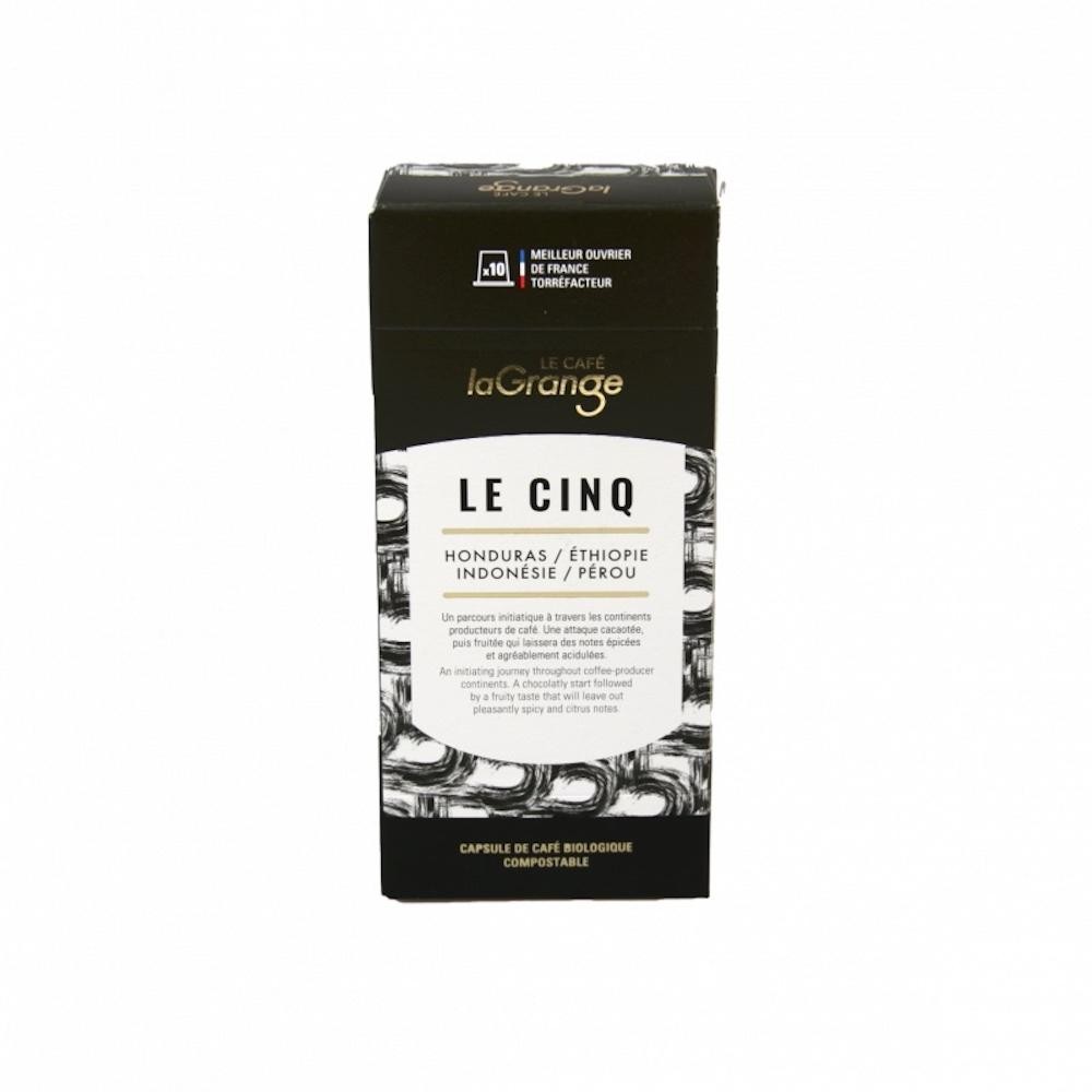 Capsules Bio laGrange pour Nespresso* - Le Cinq