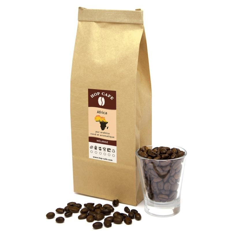 Café en grains - Mélange Africa 100% arabica