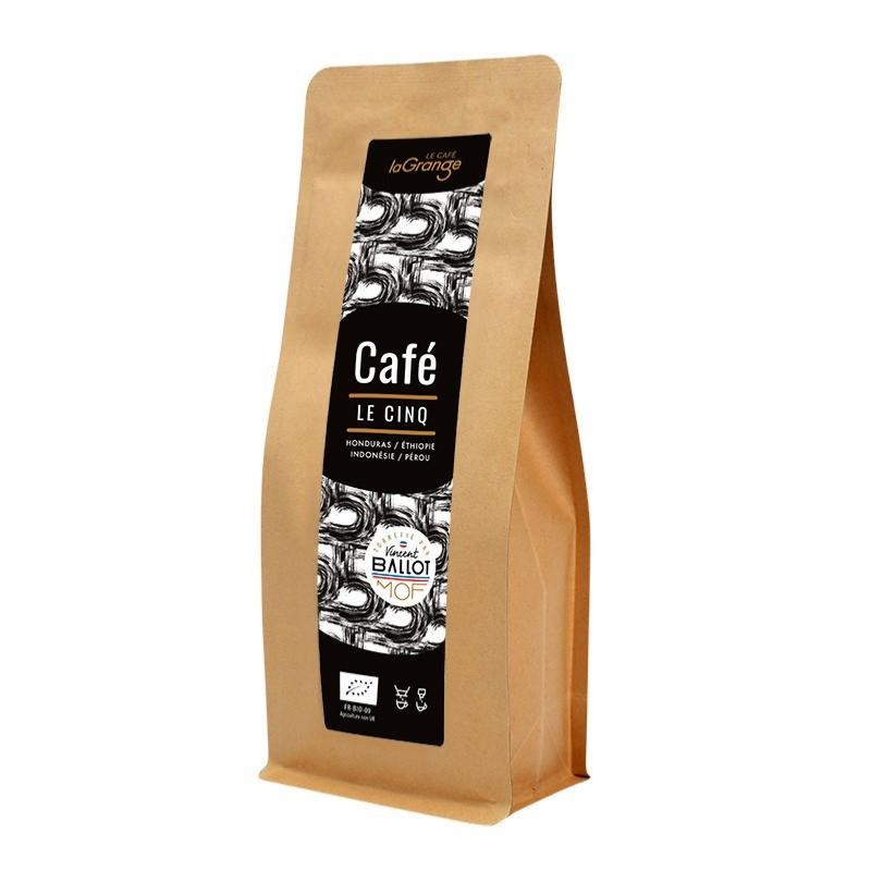 Café en grains gourmet Bio - Le Cinq