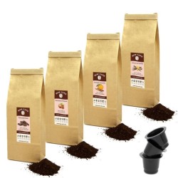 Offre Découverte Café Moulu Aromatisé - 4 x 125g