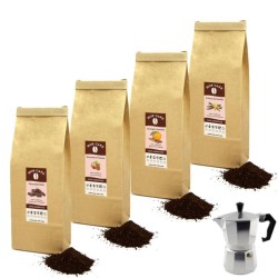 Offre Découverte Café Moulu Aromatisé - 4 x 125g