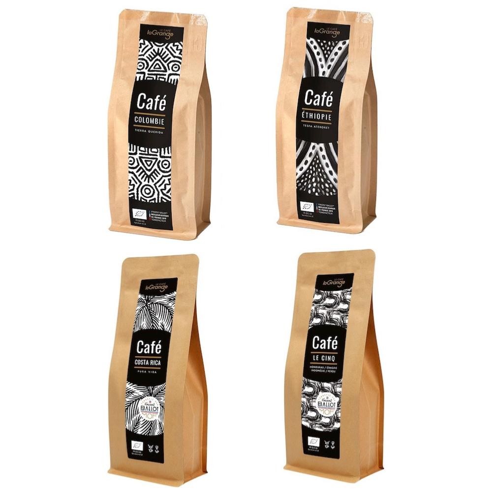 Pack Découverte Café en grains gourmet Bio