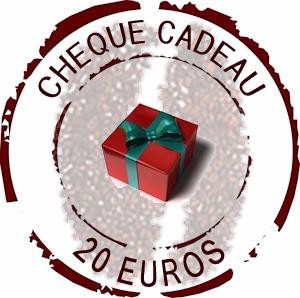 Chèque Cadeau d'une valeur de 20 euros