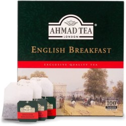 Thé noir Ahmad English Breakfast - Boite de 100 sachets