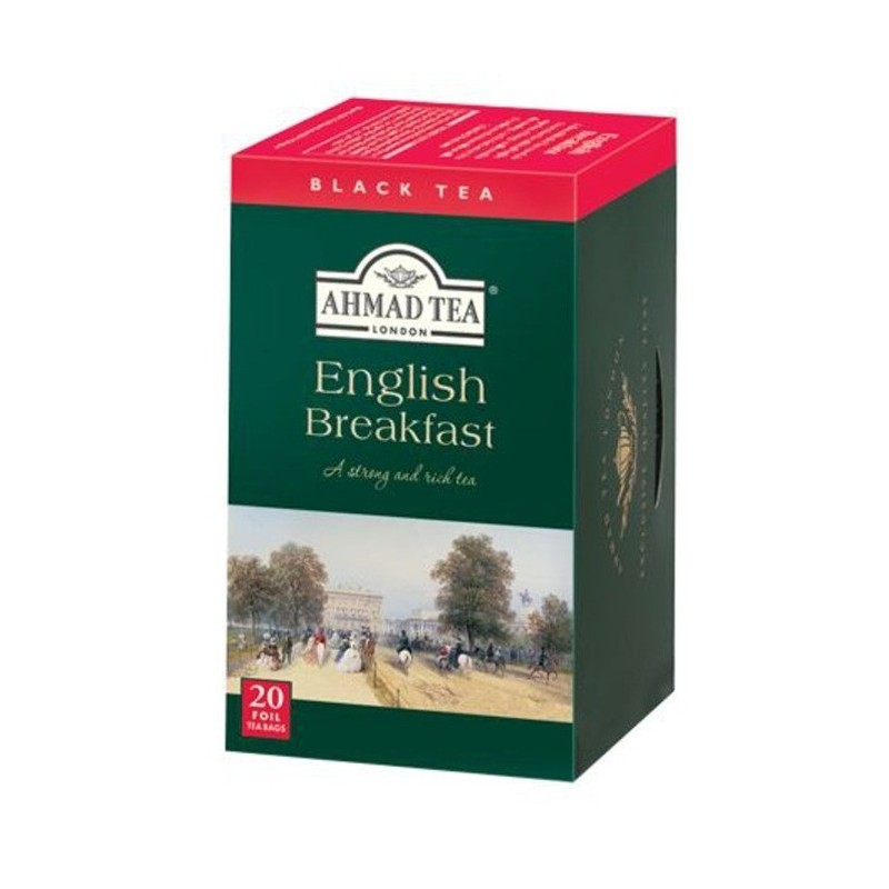 Thé noir Ahmad English Breakfast - Boite de 20 sachets