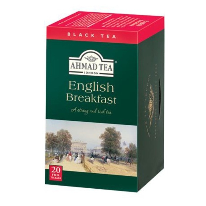 Thé noir Ahmad English Breakfast - Boite de 20 sachets