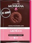 Chocolat Monbana Lacté 4 Étoiles - 100 x 30g